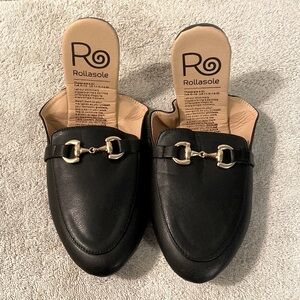 NWOT Foldable Slip on Mules